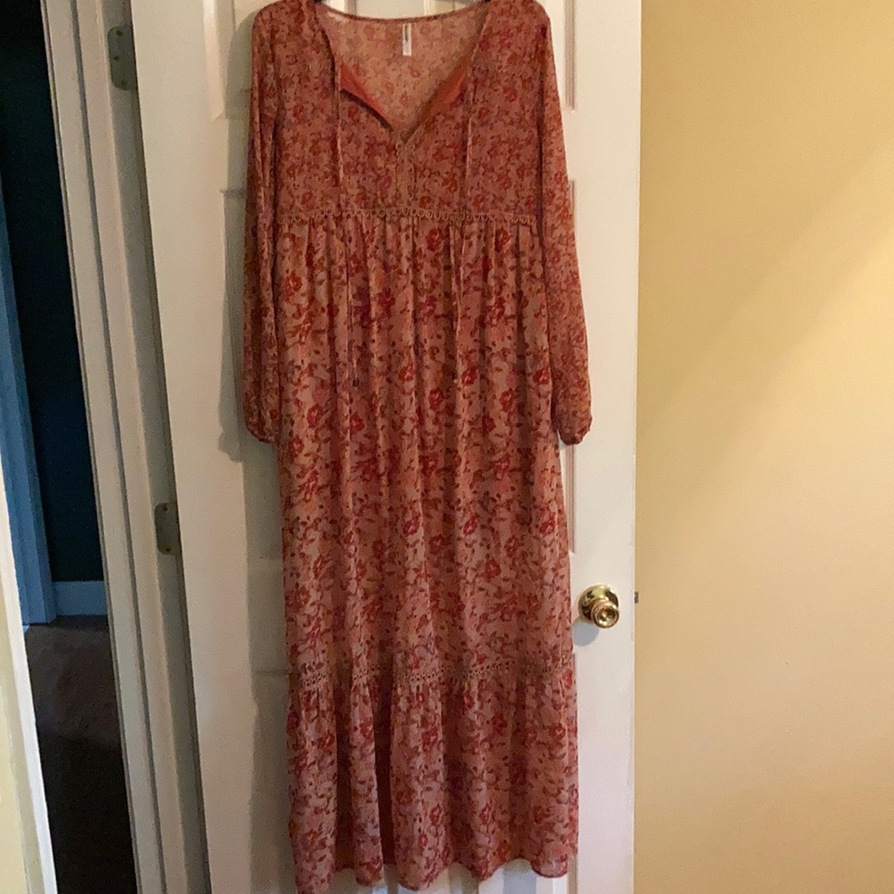 Floral maxi dress